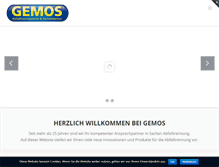 Tablet Screenshot of gemos.de